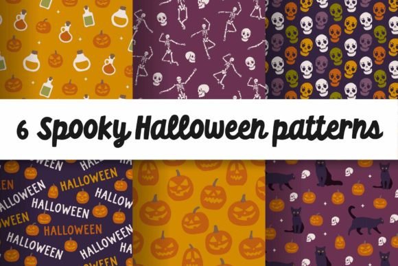 6 Spooky Halloween Patterns: A Designer's Review of Seasonal Graphics