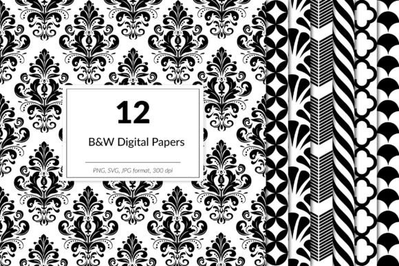 Black and White Patterns: Essential Graphics for Crafts