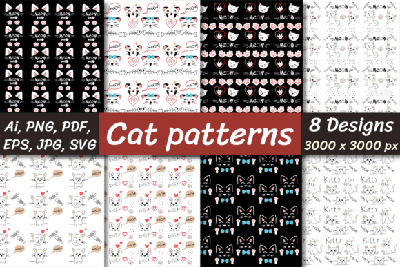 Cat Seamless Patterns: A Designer's Review of These Graphics