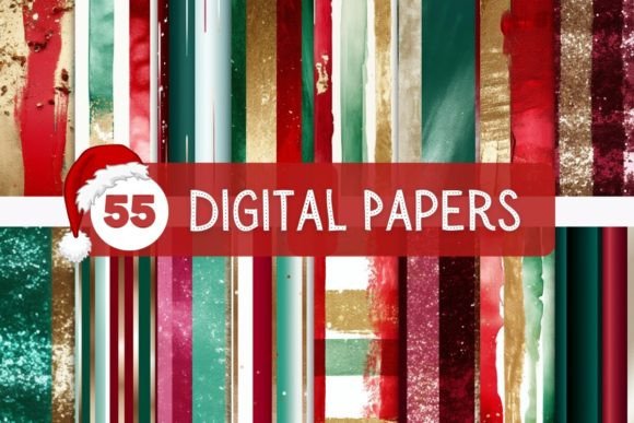 Christmas Abstract Seamless Patterns: Premium Graphics for Local Branding