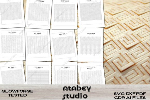 Living Hinge Flexible Laser Patterns: Graphics for Local Brands