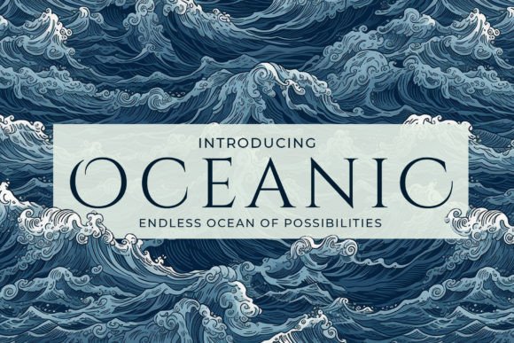 Oceanic - Seamless Ocean Patterns: Premium Graphics for Branding