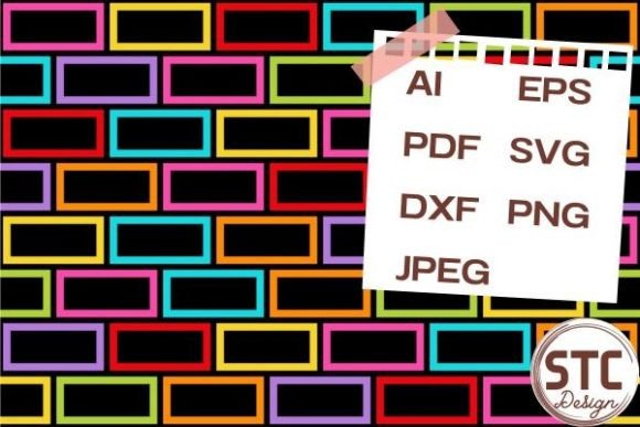 Rainbow Color Rectangle Patterns Review