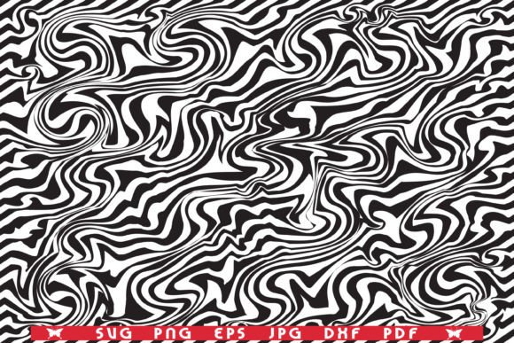 SVG Black Swirl Waves, Seamless Pattern: A Review for Graphics Sellers